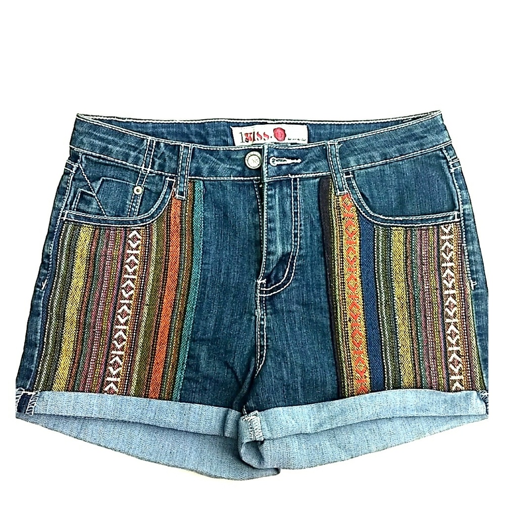 NWOT High waisted Size 9 Cuffed Shorts